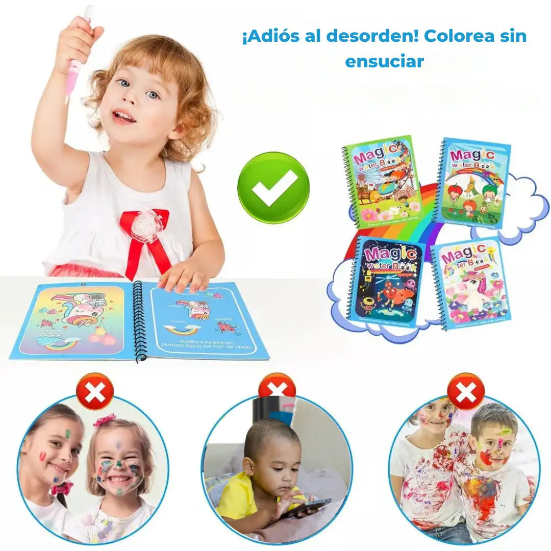 Books Water ™️®️- Estimula la concentración y capacidades cognitivas de tu hijo.