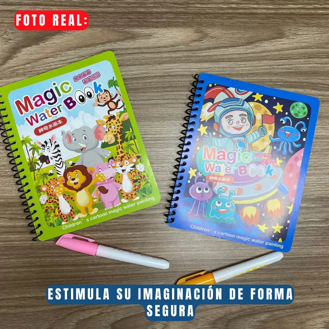 Books Water ™️®️- Estimula la concentración y capacidades cognitivas de tu hijo.